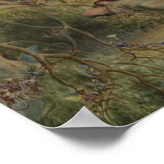 Poster Dore de Gustave - Terre de Fée (Coin)