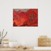 Poster Dorje, le Daring One, 1925 par Nicholas Roerich (Cuisine)