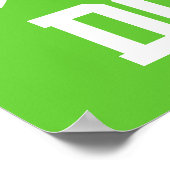 POSTER DORME DOUCE DORME (Coin)