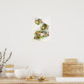 Poster Dormir et rêver de lapins lapins (Cuisine)