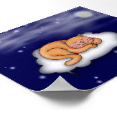 Poster Dormir Kitty (Coin)