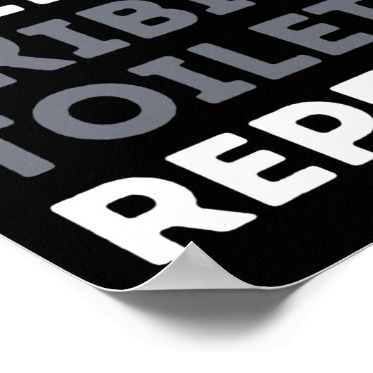 Poster Dormir Skibidi Toilet Répéter Funny Skibidi Toil (Coin)