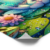 Poster Dormir sur un conte de fleur (Coin)