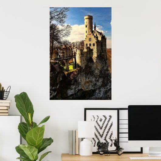 Poster Dornröschenschloss (Bureau à domicile)