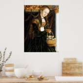 Poster Dorothea - Cranach l'aîné - c1530 (Cuisine)