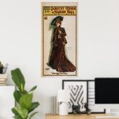 Poster Dorothy Vernon~Haddon Hall~Poster théâtral 1906 (Bureau à domicile)