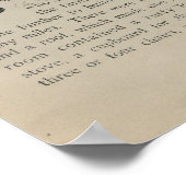 Poster Dorothy Vivait Dans Les Prairies Du Grand Kansas (Coin)