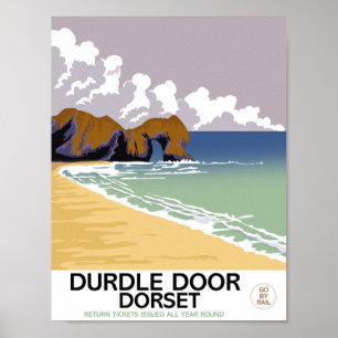 Poster Dorset de porte Durdle