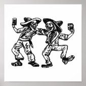 Poster Dos Amigos Posada Calavera (Devant)