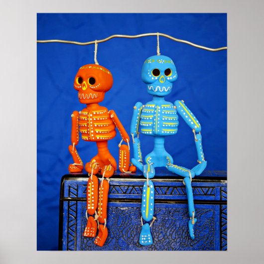 Poster Dos Calacas (Devant)