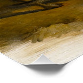 Poster Dos de couleur vive ou de couleur vive (Coin)