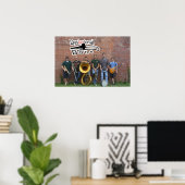 Poster d'os dysfonctionnel (Bureau à domicile)