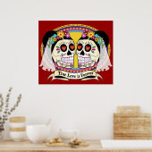 Poster Dos Novias (2 Mariées) Imprimer (Cuisine)