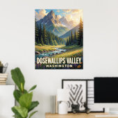 Poster Dosewallips State Park — Washington (Bureau à domicile)