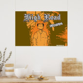 Poster Dossiers routiers élevés (Cuisine)