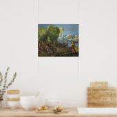 Poster Dosso Dossi - Aeneas et Achates sur la Libye (Cuisine)