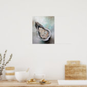 Poster d'ostréiculture et Pearl Beach Seafood Art (Cuisine)
