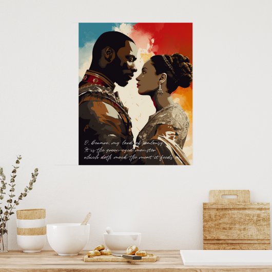 Poster d'Othello. Imprimer, Papier d'affiche de va (Cuisine)