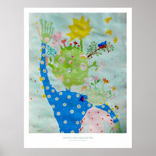 Poster Dotsie et fille Imprimer (Devant)