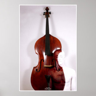 Poster Double bass
