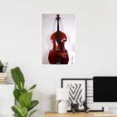 Poster Double bass (Bureau à domicile)