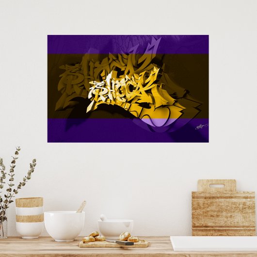 Poster Double choc (deuxième modification) (Cuisine)