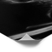 Poster Double crâne à rayons X avec casque - B&W (Coin)