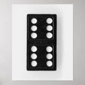 Poster Double Domino Six (Devant)