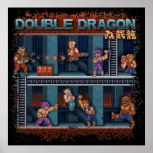 Poster Double dragon