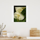 Poster Double exposition Calla Lily (Cuisine)