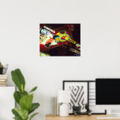 Poster Double exposition, Casino intérieur, Las Vegas, (Bureau à domicile)