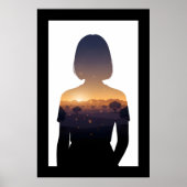 Poster Double exposition numérique Twilight Maroc (Devant)