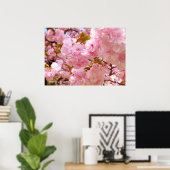 Poster Double floraison de cerisier (Bureau à domicile)