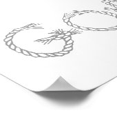 Poster Double hors (Coin)