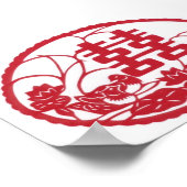 Poster Double Joyeux Arbre Canards (Coin)