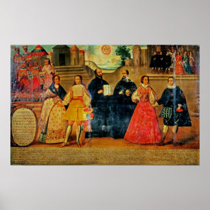 Poster Double mariage entre deux femmes d'Inca