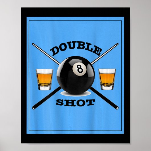 Poster Double prise 8 boule (Devant)
