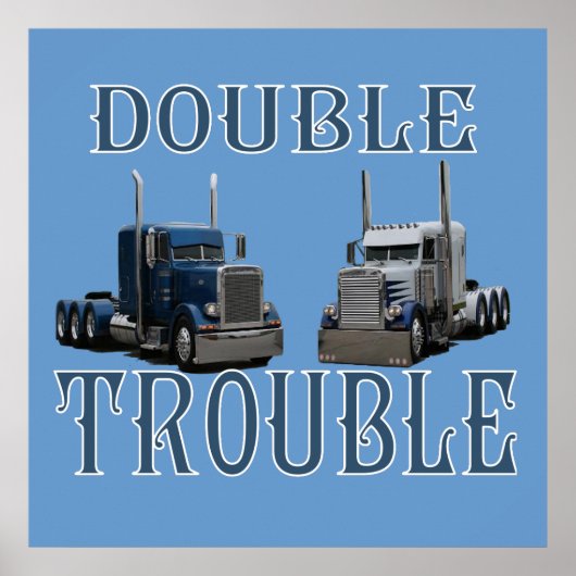 Poster Double problème (Devant)