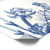 Poster Double Xi Mariage Chinois Plan de Table 12 Tables (Coin)