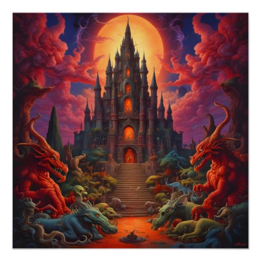 Poster Double Your Dragon Fantasy Final (Devant)