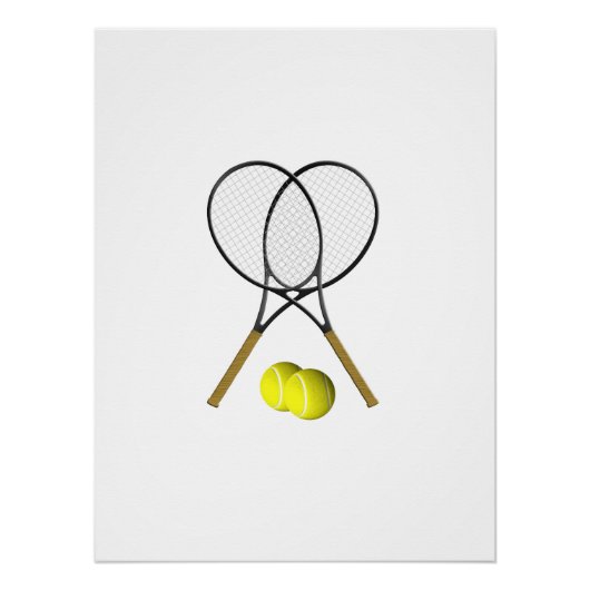 Poster Doubles de tennis (Devant)