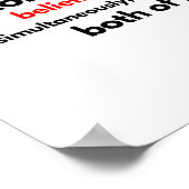 Poster Doubléthink (Coin)