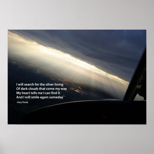 Poster Doublure argentée (Devant)