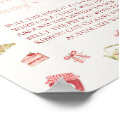 Poster Douce Dessert Cerise Comme le Ventre de Maman  (Coin)