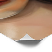 Poster douce fille ange (Coin)