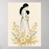 Poster Douce Floraison de la Maternité (Devant)