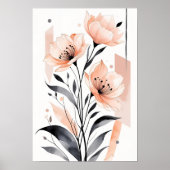 Poster Douce Harmonie Florale (Devant)