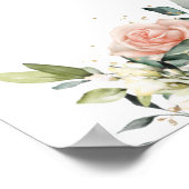 Poster Douce Ivresse Fleurie L'amour est doux, prends une (Coin)