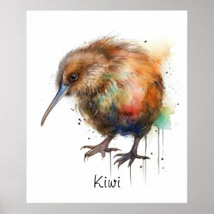 Poster Douce Kiwi, personnalisé