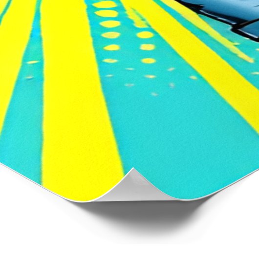 Poster Douce mais salée Cowgirl - Retro Western Pop Art (Coin)